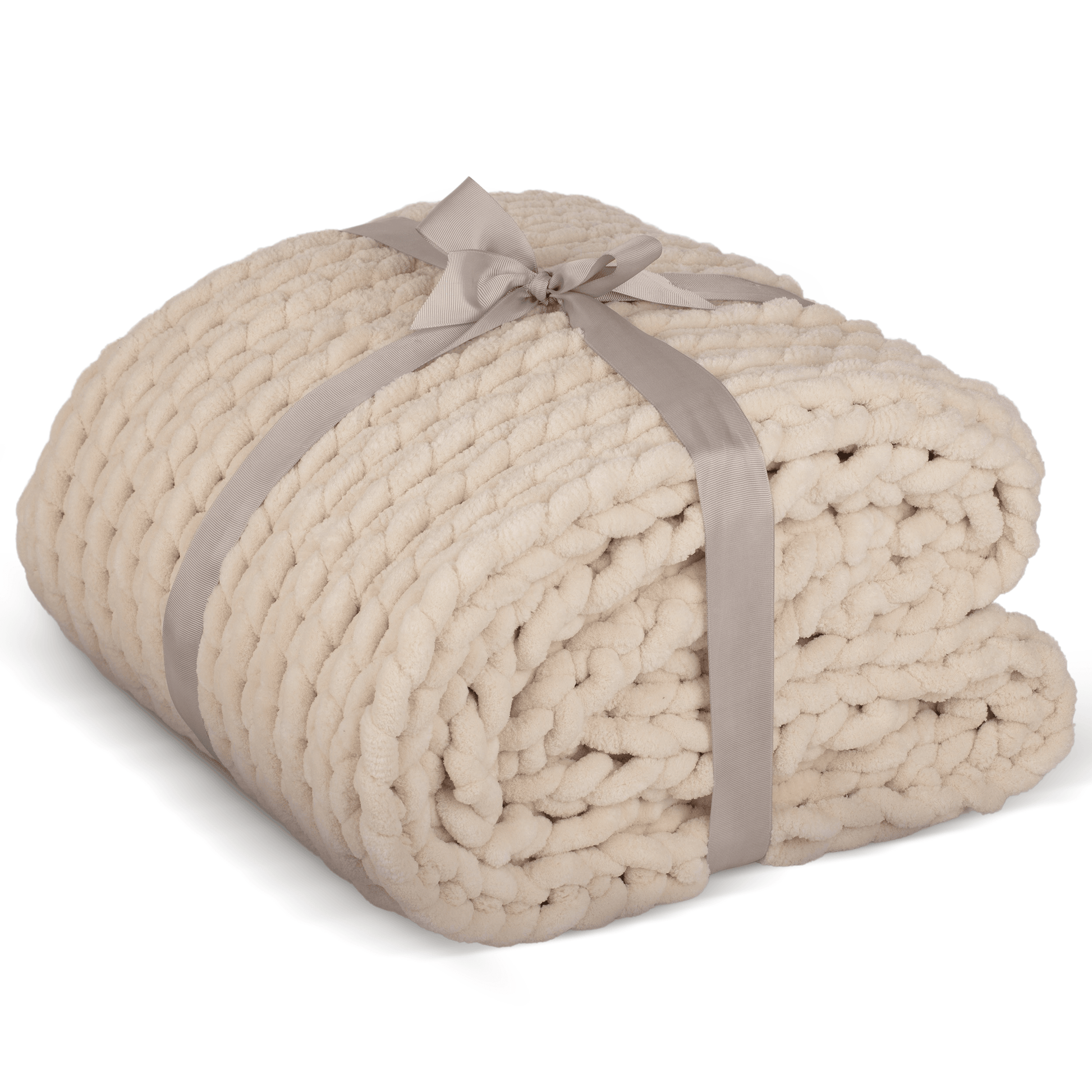 Willa and Belle 50"x60" Tighter Chunky Knit Throw Blanket - Willa and Belle