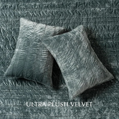 Velvet Quilt Bedspread